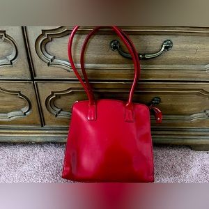 Furla Ruby Red Shoulder Bag